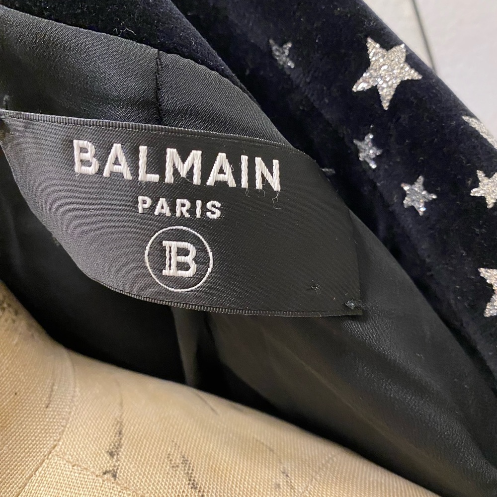 Balmain Velvet Jacket - Picture 12 of 12